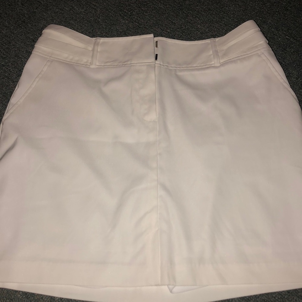 White Golf skort w/ built in shorts